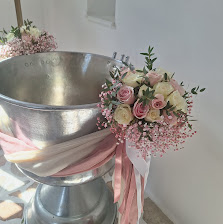 Λαμπάδες Βάπτισης γάμου Flowers Paros